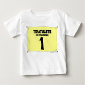 Triathletin Baby T-shirt (Vorderseite)