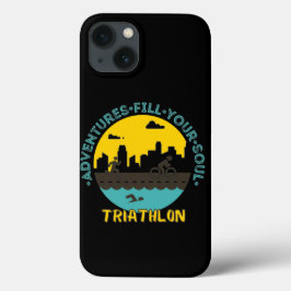 Triathlon. Abenteuer füllen Sie Ihr Soul Case-Mate iPhone Hülle