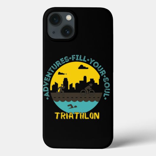 Triathlon. Abenteuer füllen Sie Ihr Soul Case-Mate iPhone Hülle (Rückseite)
