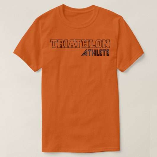 Triathlon-Athlet 14 T-Shirt (Design vorne)