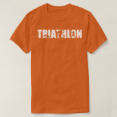 Triathlon Athleten T-Shirt (Design vorne)