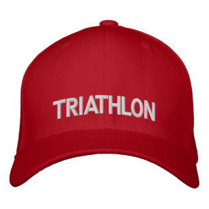 Triathlon bestickt Cap ... aaagasdfgdfgdsf Bestickte Kappe