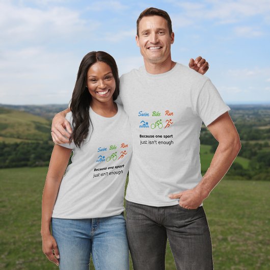 Triathlon-Bike-Run-Angebot T-Shirt