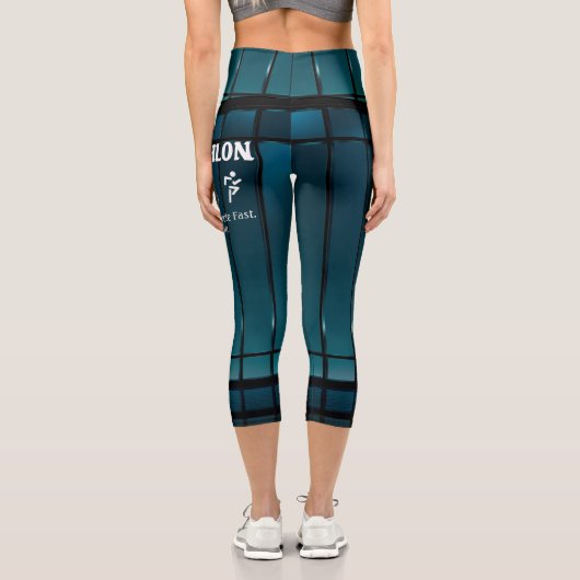Triathlon Capri Leggings (Rückseite)
