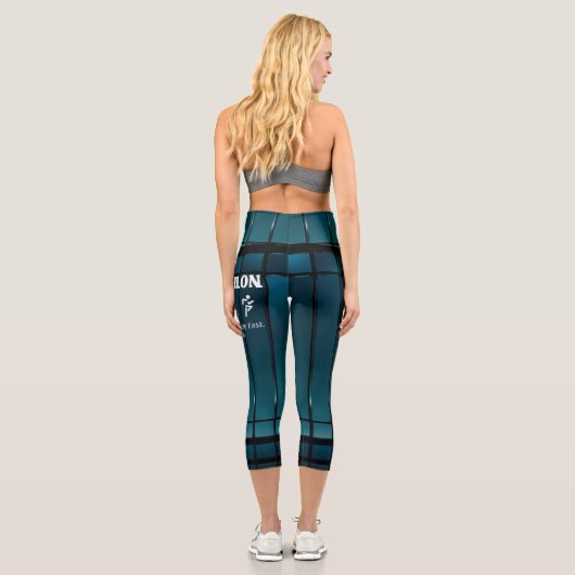 Triathlon Capri Leggings (Rückseite)