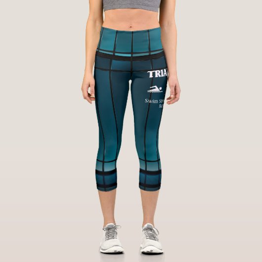 Triathlon Capri Leggings (Vorderseite)
