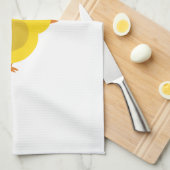 Triathlon Chick Küchentuch (Viertel Falte)