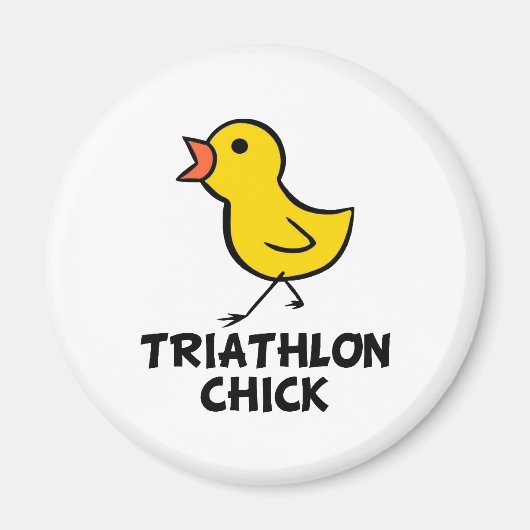 Triathlon Chick Magnet (Vorne)