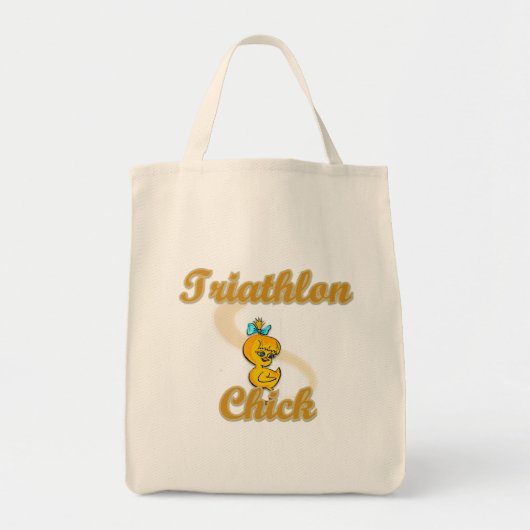 Triathlon Chick Tragetasche (Vorne)