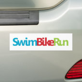 Triathlon Cool Design Autoaufkleber (Auf Auto)
