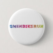Triathlon Cool Design Button (Vorderseite)