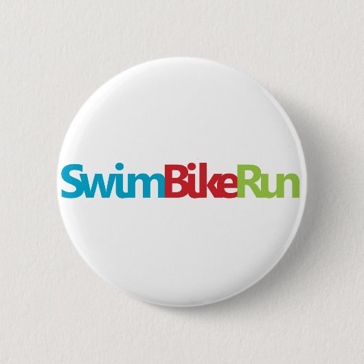 Triathlon Cool Design Button (Vorderseite)