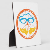 Triathlon Cool Design Fotoplatte (Seite)