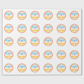 Triathlon Cool Design Geschenkpapier (Flach)