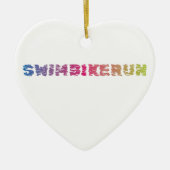 Triathlon Cool Design Keramikornament (Vorne)