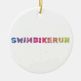 Triathlon Cool Design Keramikornament