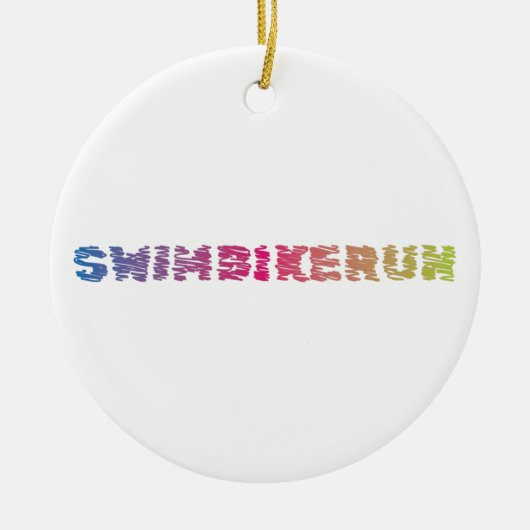 Triathlon Cool Design Keramikornament (Vorne)