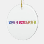 Triathlon Cool Design Keramikornament (Links)