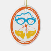 Triathlon Cool Design Keramikornament (Rechts)