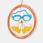 Triathlon Cool Design Keramikornament (Links)