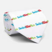 Triathlon Cool Design Krawatte (Gerollt)