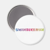 Triathlon Cool Design Magnet (Vorderseite/Rückseite)