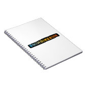 Triathlon Cool Design Notizblock (Rechte Seite)