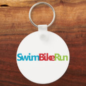 Triathlon Cool Design Schlüsselanhänger (Vorderseite)