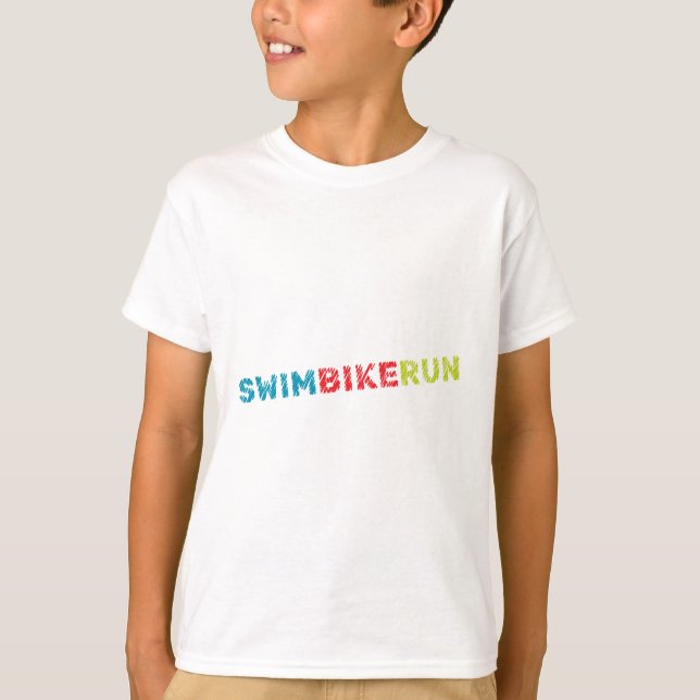 Triathlon Cool Design T-Shirt (Vorderseite)