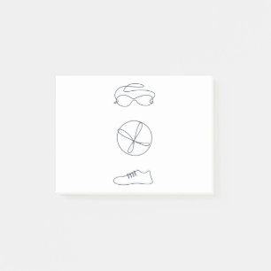 Triathlon cool neues Design Post-it Klebezettel