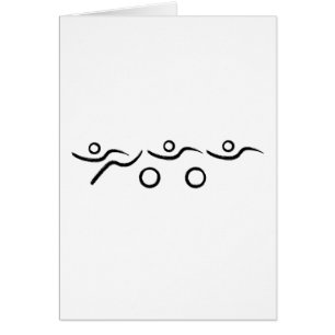Triathlon cool und einzigartig Design