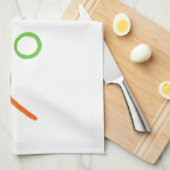 Triathlon cool und einzigartig Design Geschirrtuch (Viertel Falte)