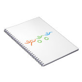 Triathlon cool und einzigartig Design Notizblock (Rechte Seite)
