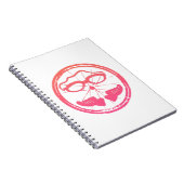 Triathlon-cooles Design Notizblock (Rechte Seite)