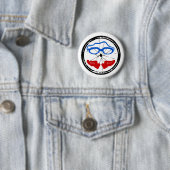 Triathlon-cooles künstlerisches Logo Button (Beispiel)