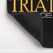 Triathlon - der Stolz ist Forever Mousepad (Ecke)