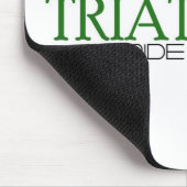 Triathlon - der Stolz ist Forever Mousepad (Ecke)
