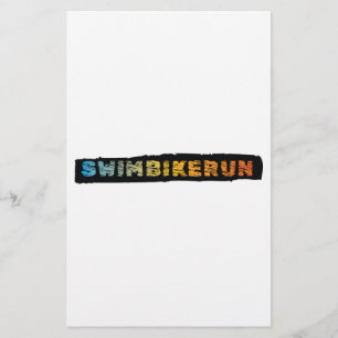 Triathlon-Design Briefpapier