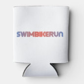 Triathlon-Design Dosenkühler (Vorderseite)