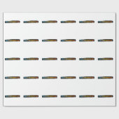 Triathlon-Design Geschenkpapier (Flach)