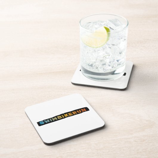 Triathlon-Design Getränkeuntersetzer (Rechte Seite)