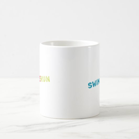 Triathlon-Design Kaffeetasse (Mittel)