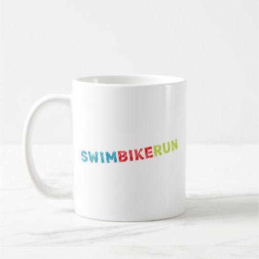Triathlon-Design Kaffeetasse (Links)