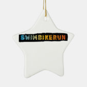 Triathlon-Design Keramikornament (Rechts)