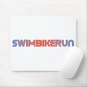 Triathlon-Design Mousepad (Mit Mouse)