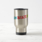 Triathlon-Design Reisebecher (Mittel)