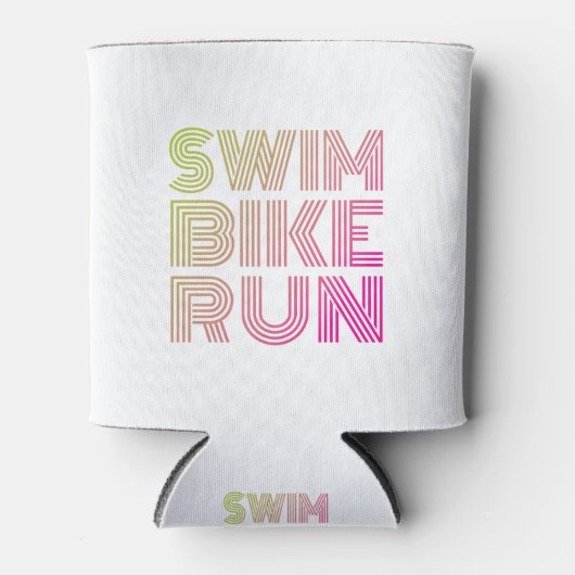 Triathlon Dosenkühler (Vorderseite)