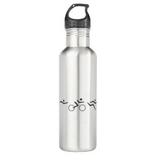 Triathlon Edelstahlflasche