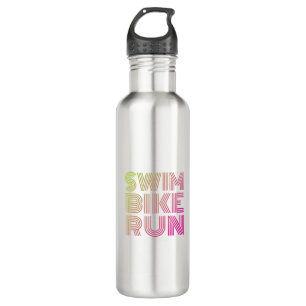 Triathlon Edelstahlflasche