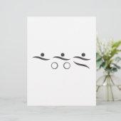 Triathlon Einmaliges Geschenk (Stehend Vorderseite)
